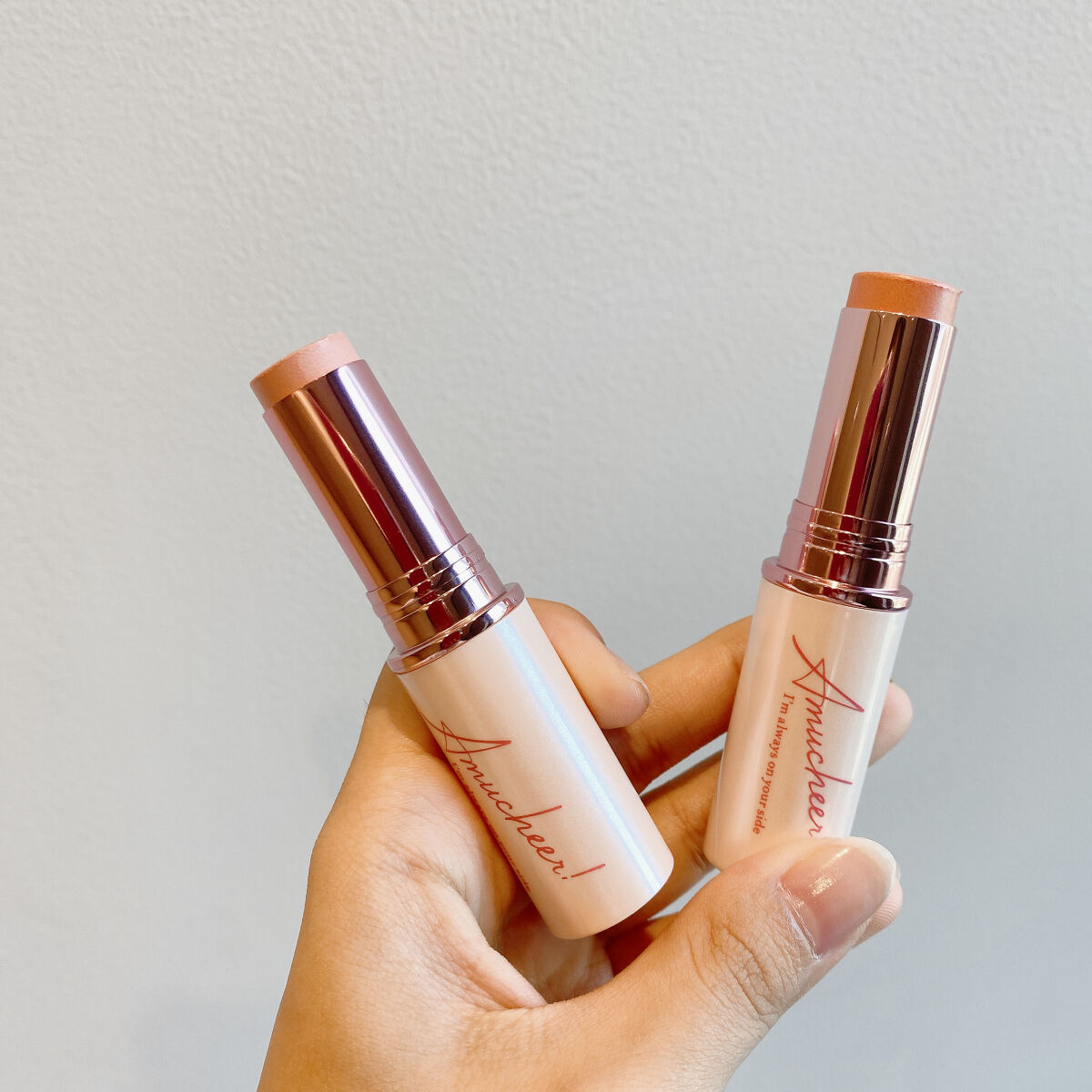 アミュチア フェイスグロウカラー/クラブ/ジェル・クリームチークを使ったクチコミ（1枚目）