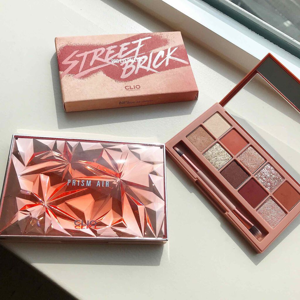 プリズム エアー アイ パレット/CLIO/アイシャドウパレットを使ったクチコミ（2枚目）