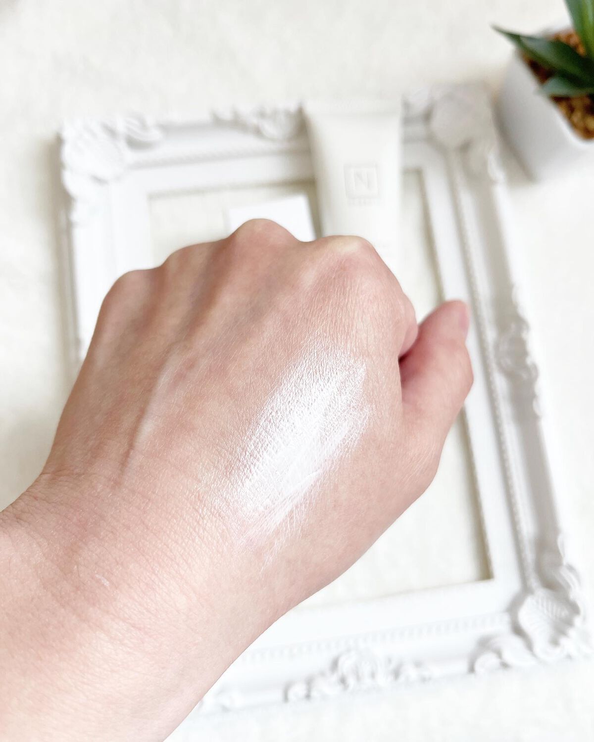 ベース クリアUVプロテクター/Ｎ organic/日焼け止めクリームを使ったクチコミ（3枚目）