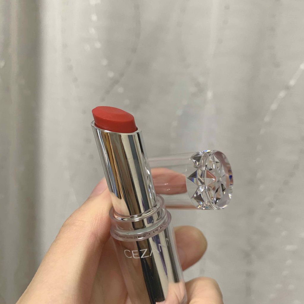 ラスティンググロスリップ/CEZANNE/口紅を使ったクチコミ(1枚目)