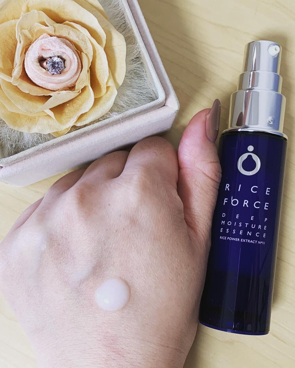 ディープモイスチュアエッセンス/ライスフォース/美容液を使ったクチコミ（2枚目）