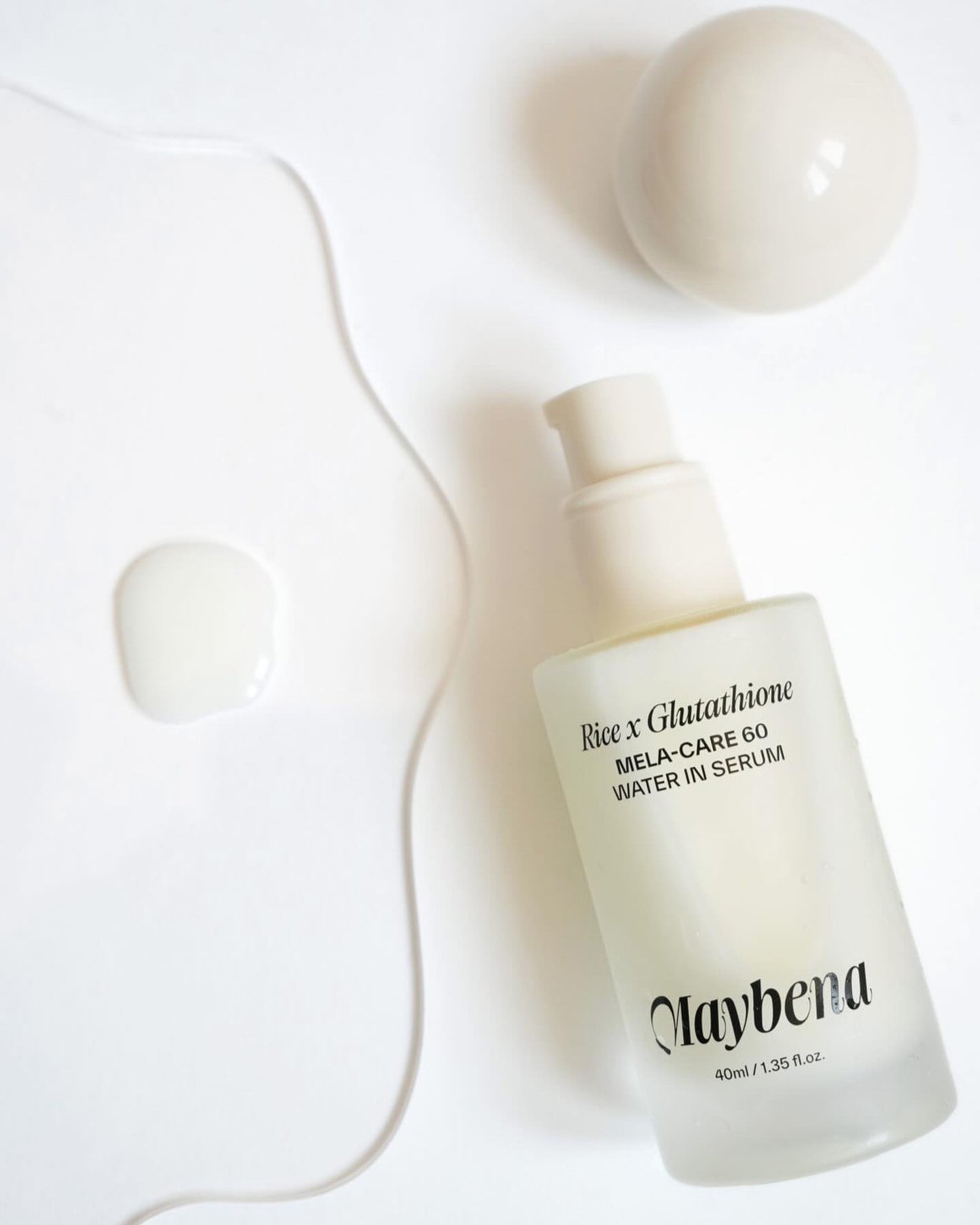 ライスX グルタチオン メラケアー60 ウォーターインセラム/MAYBENA/美容液を使ったクチコミ(3枚目)