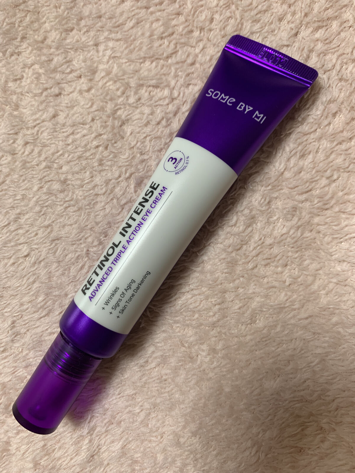 レチノールインテンシブ アドバンスドトリプルアクションアイクリーム/SOME BY MI/アイケア・アイクリームを使ったクチコミ（2枚目）
