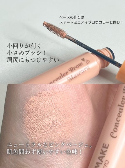 コンシーラーブロウマスカラ/キャンメイク/その他アイブロウを使ったクチコミ(4枚目)