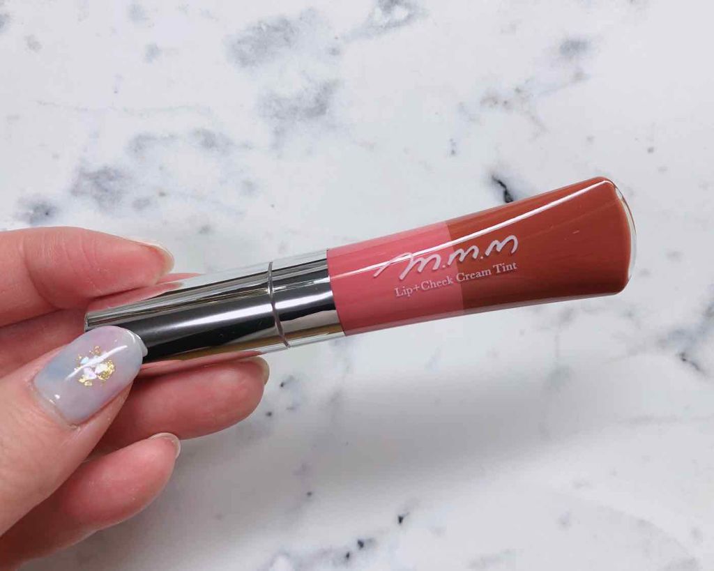 リップ＋チーク クリームティント/m.m.m/口紅を使ったクチコミ（1枚目）