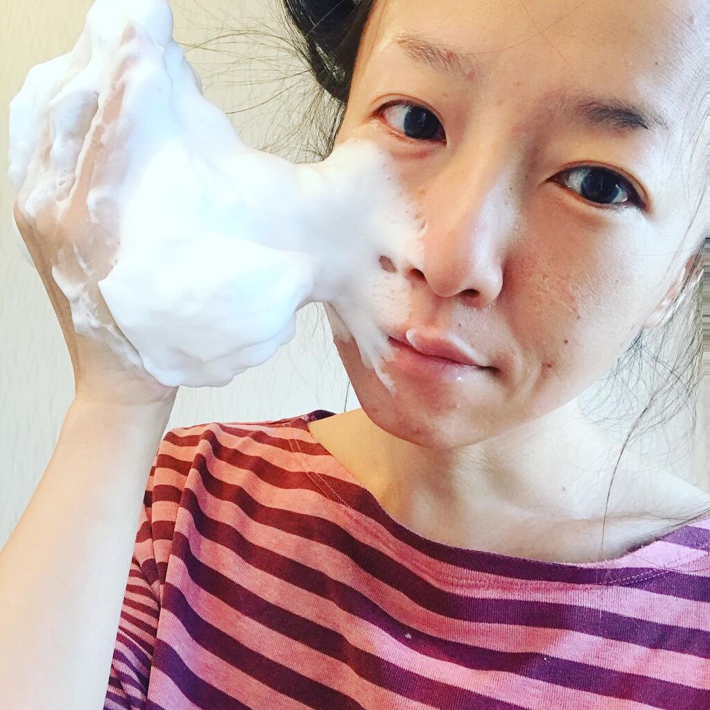 百花プレミアムせっけん/長寿の里/洗顔フォームを使ったクチコミ（2枚目）