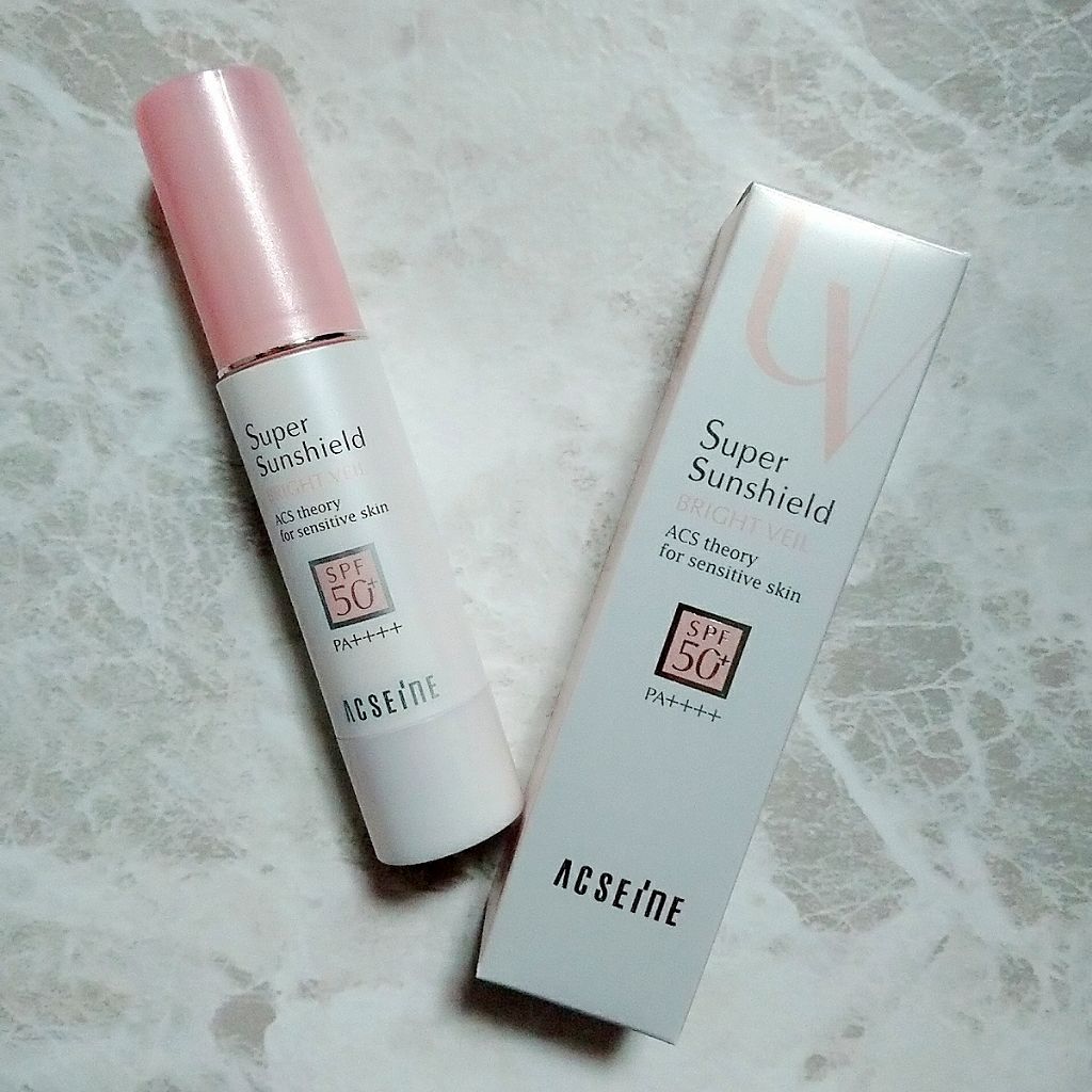 スーパーサンシールド ブライトヴェール/ACSEINE/化粧下地を使ったクチコミ(1枚目)