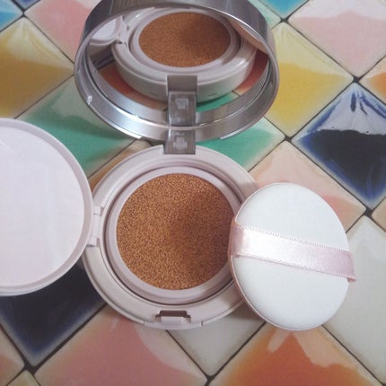 リンクルホワイトクッションファンデーション/コラリッチ/クッションファンデーションを使ったクチコミ(3枚目)