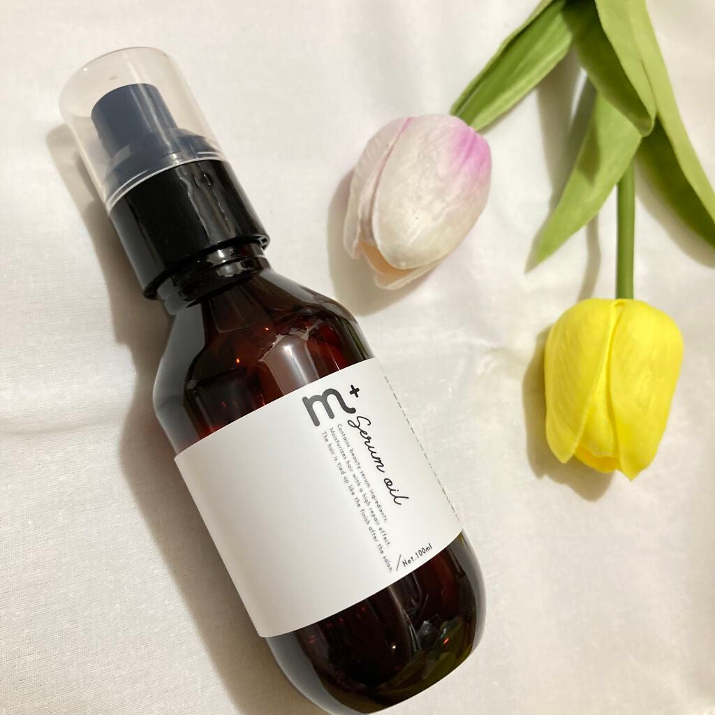 エムプラス セラムオイル/エムプラス/ヘアオイルを使ったクチコミ(1枚目)