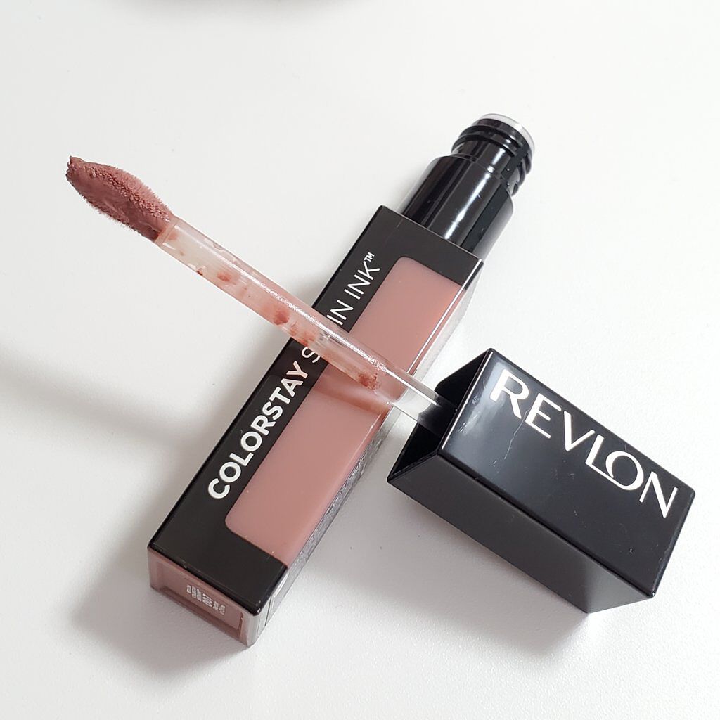 カラーステイ サテン インク 007 パートナー イン クライム/REVLON/口紅を使ったクチコミ（1枚目）