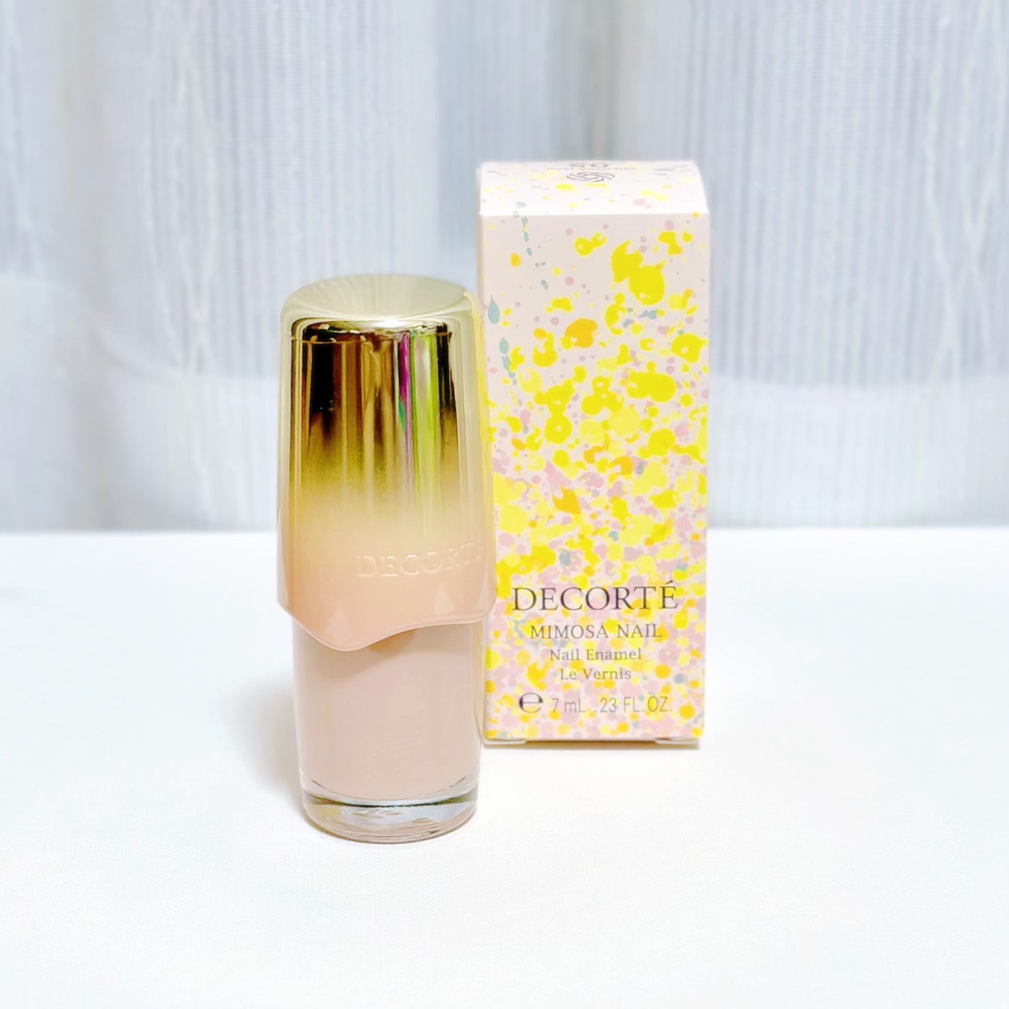 ミモザ ネイル/DECORTÉ/マニキュアを使ったクチコミ(1枚目)