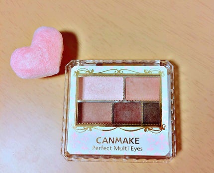 パーフェクトマルチアイズ/キャンメイク/アイシャドウパレットを使ったクチコミ(1枚目)
