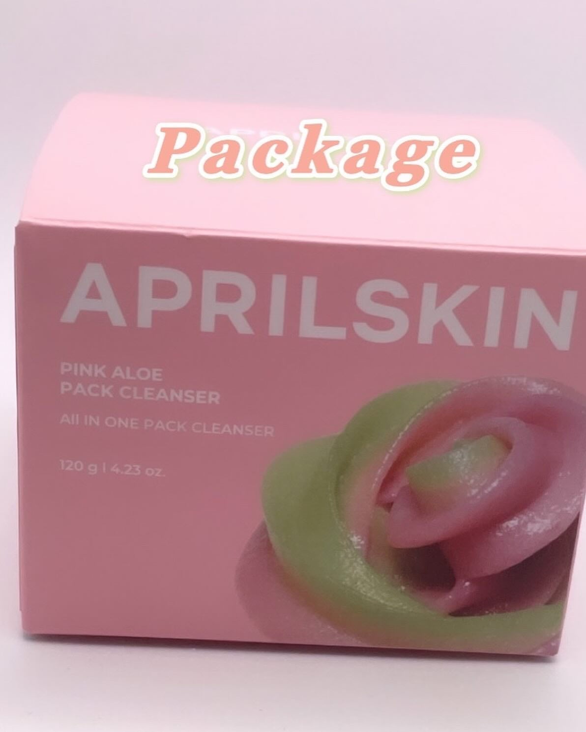 ピンクアロエメレンゲクレンザー/APRILSKIN/その他洗顔料を使ったクチコミ(8枚目)