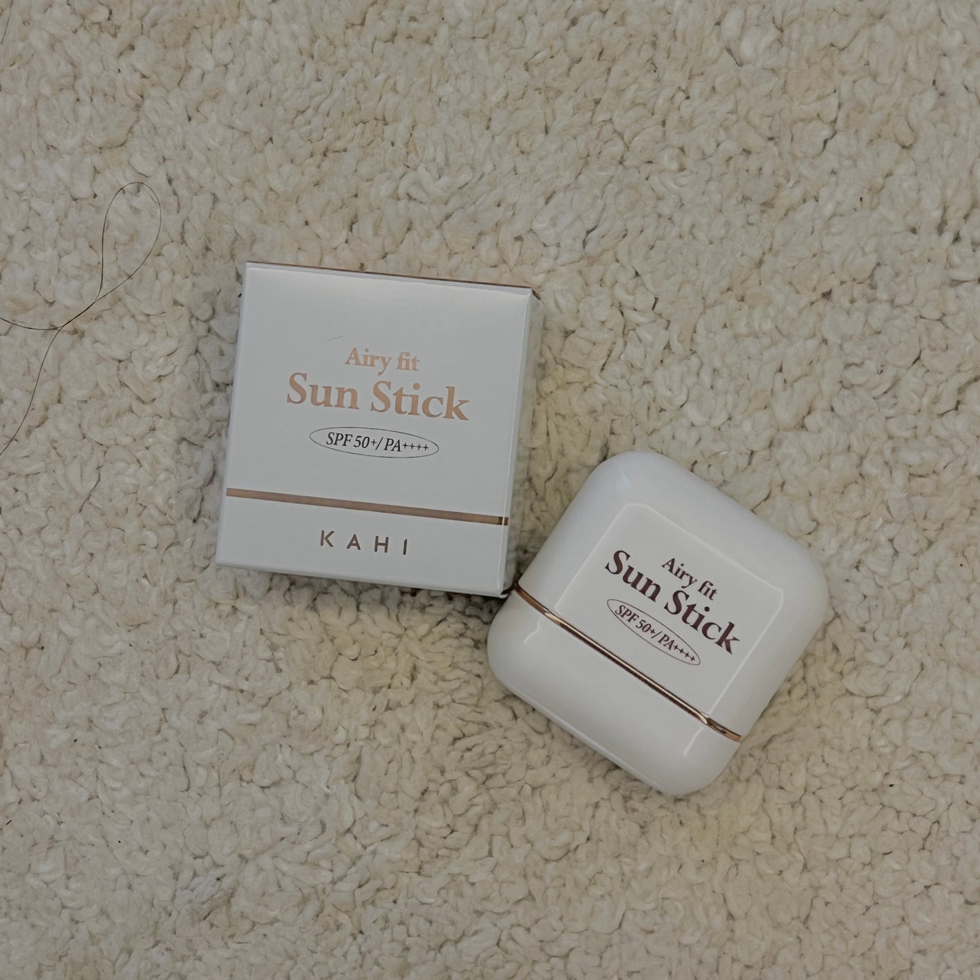 エアリーフィットサンスティック/KAHI/日焼け止めスティックを使ったクチコミ(1枚目)