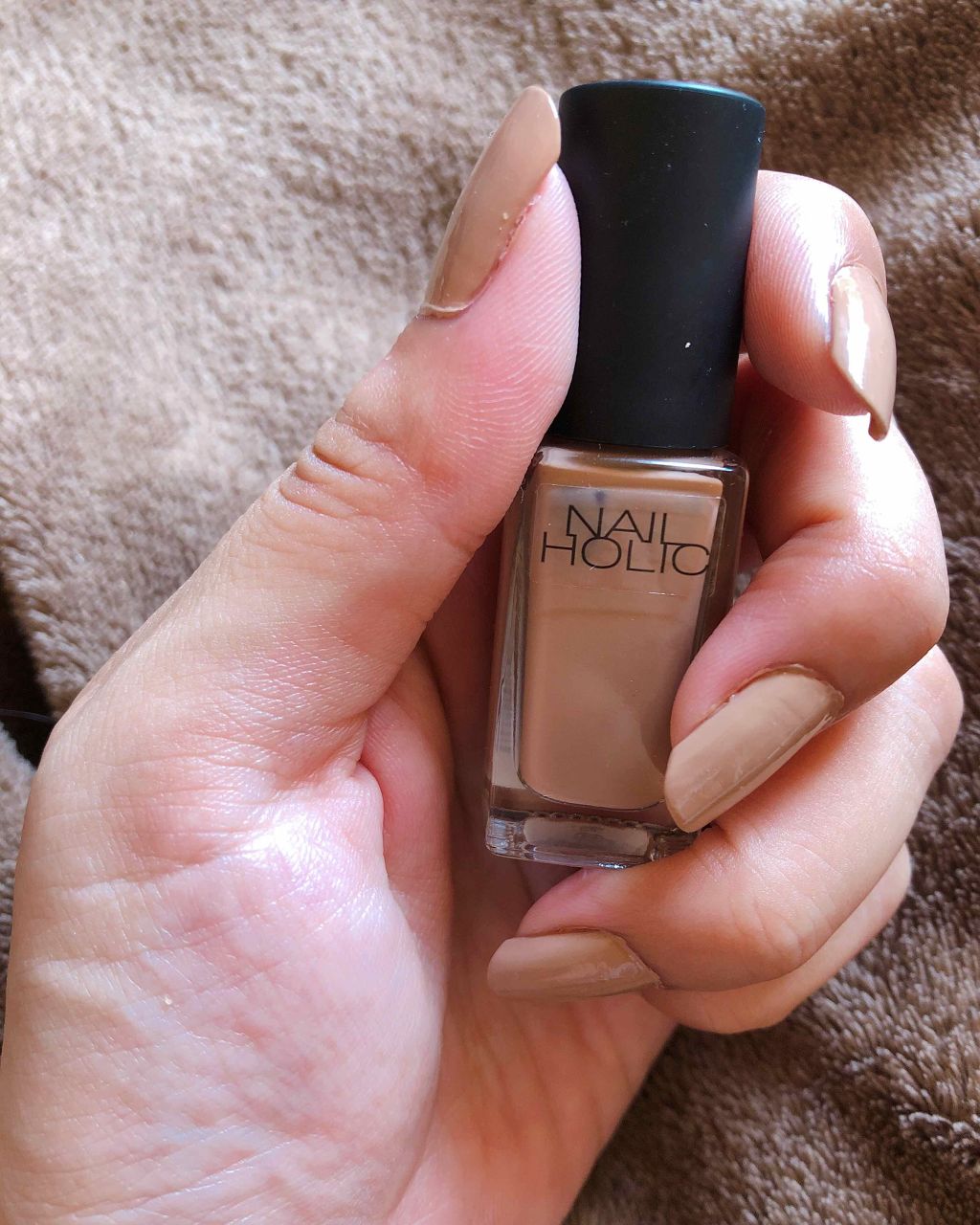 ネイルホリック Nude color BE301/ネイルホリック/マニキュアを使ったクチコミ（1枚目）