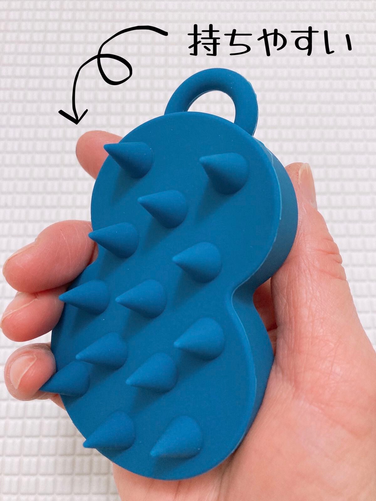 エイトザタラソ スパ やみつき 頭皮マッサージブラシ ハード/エイトザタラソ/スカルプブラシを使ったクチコミ(3枚目)