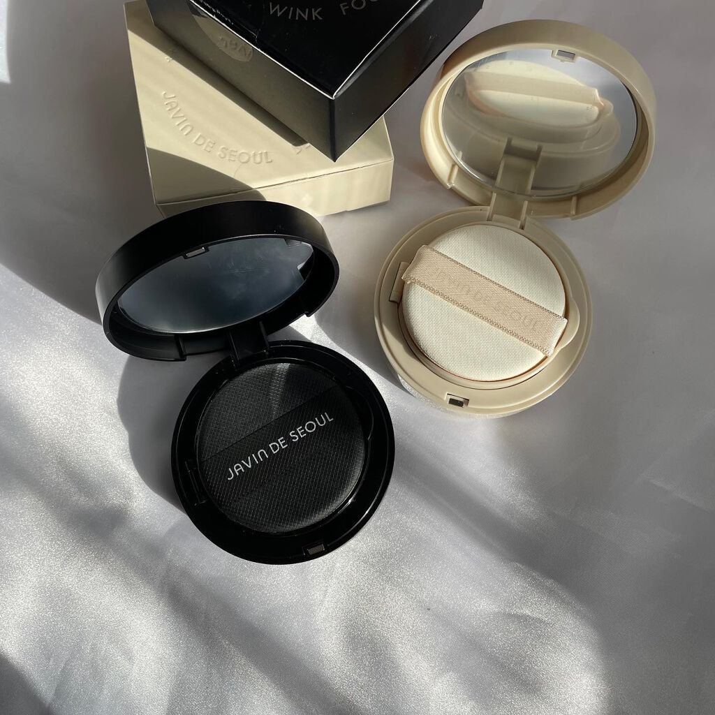 ジャビンドゥソウル ウインクファンデーションパクト/Javin De Seoul/クッションファンデーションを使ったクチコミ(2枚目)