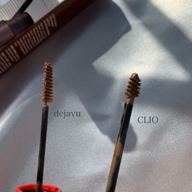 キル ブロウ カラー ブロウ ラッカー 01 NATURAL BROWN/CLIO/眉マスカラを使ったクチコミ（3枚目）