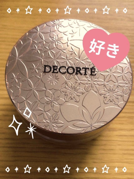 フェイスパウダー/DECORTÉ/ルースパウダーを使ったクチコミ(1枚目)