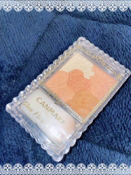 グロウフルールチークス/キャンメイク/パウダーチークを使ったクチコミ(1枚目)