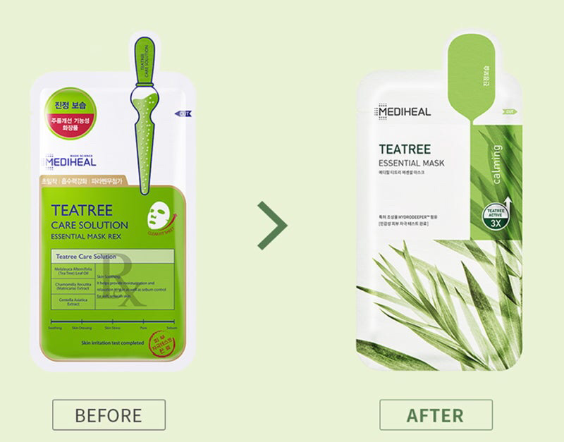 ティーツリー エッセンシャルマスクカーミングモイスチャー/MEDIHEAL/シートマスク・パックを使ったクチコミ（3枚目）