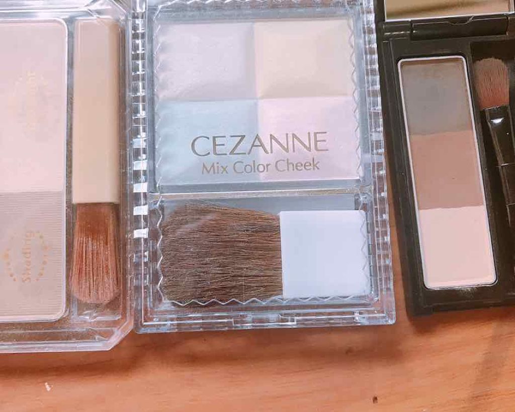 マットフルールチークス/キャンメイク/パウダーチークを使ったクチコミ(3枚目)