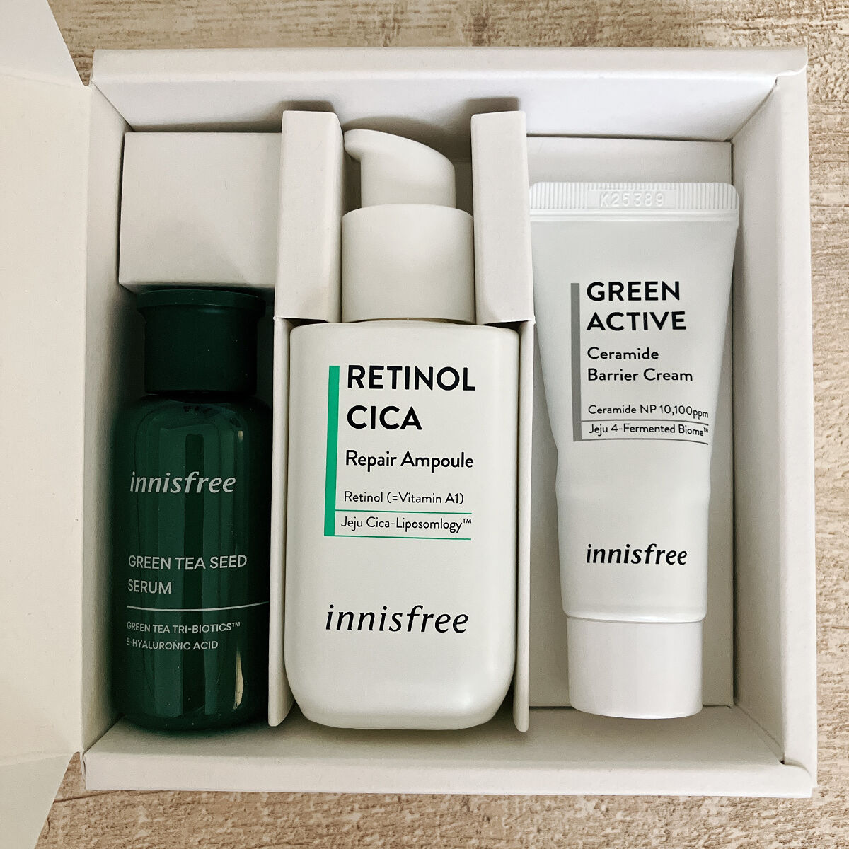 グリーンアクティブ セラミドバリアクリーム/innisfree/フェイスクリームを使ったクチコミ（1枚目）