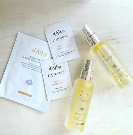 ダルバ ホワイトトリュフファーストスプレーセラム/ダルバ/ミスト状化粧水を使ったクチコミ(3枚目)