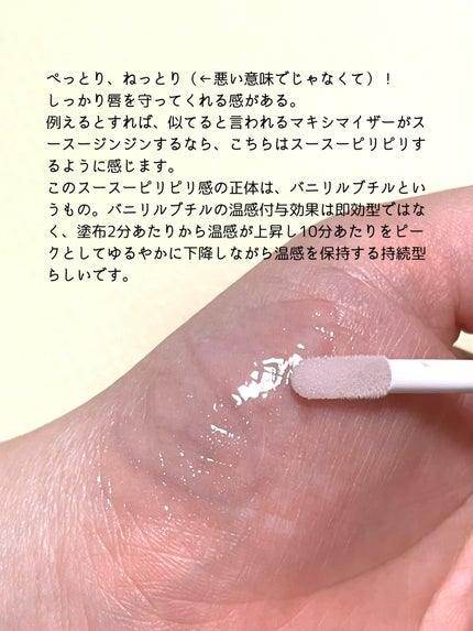 エッセンス リッププランパー/Visée/リッププランパーを使ったクチコミ(2枚目)
