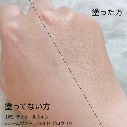 バックステージ フルイド ファンデーション ブラシ フルカバー/Dior/メイクブラシを使ったクチコミ(3枚目)