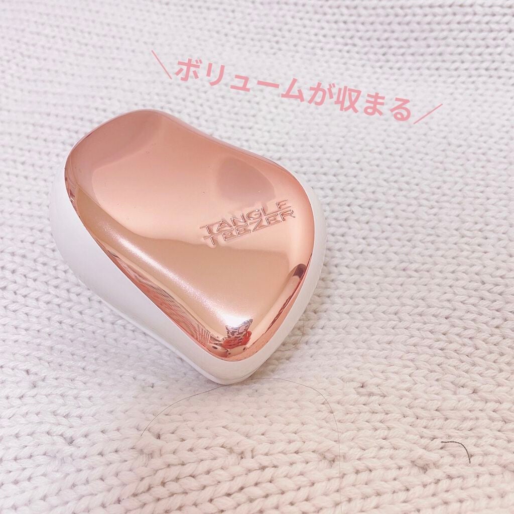 コンパクトスタイラー/TANGLE TEEZER/ヘアブラシを使ったクチコミ(1枚目)