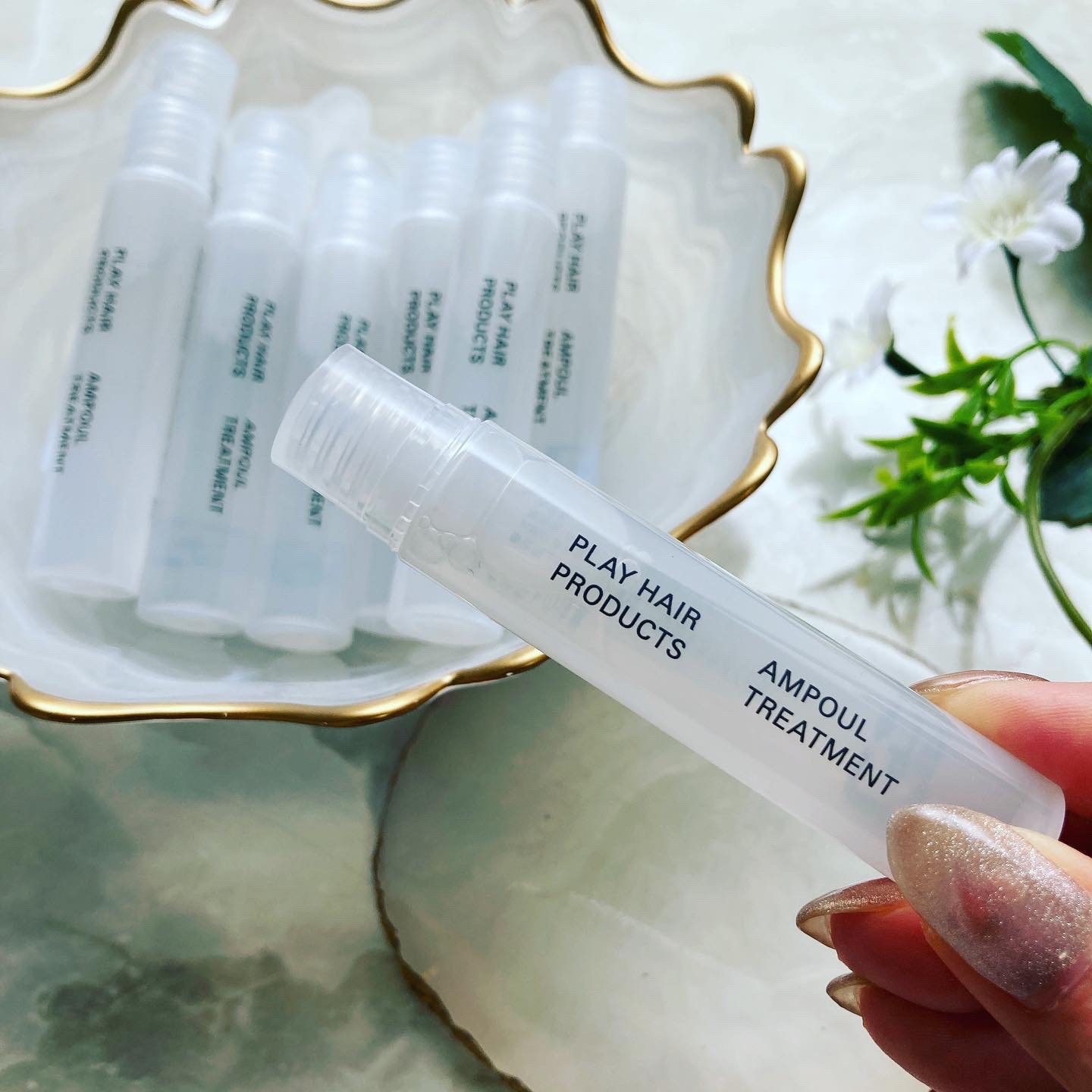 PLAY HAIR PRODUCTS AMPUL TREATMENT 10個 試してみた】アンプルトリートメント PLAY HAIR PRODUCTSの効果・髪質