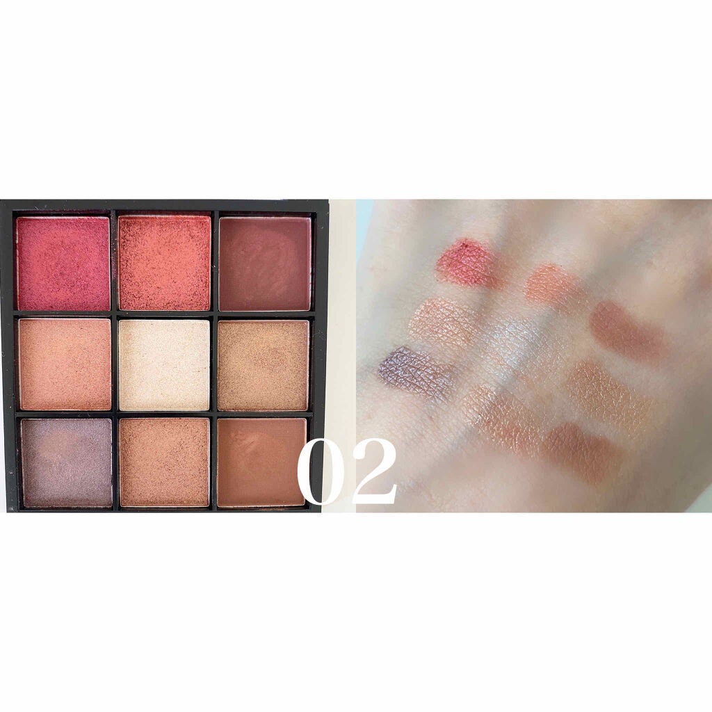 UR GLAM BLOOMING EYE COLOR PALETTE/U R GLAM/アイシャドウパレットを使ったクチコミ(3枚目)