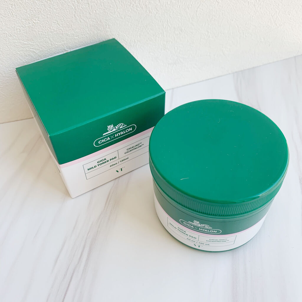 CICA マイルドトナーパッド/VT/トナーパッドを使ったクチコミ（1枚目）