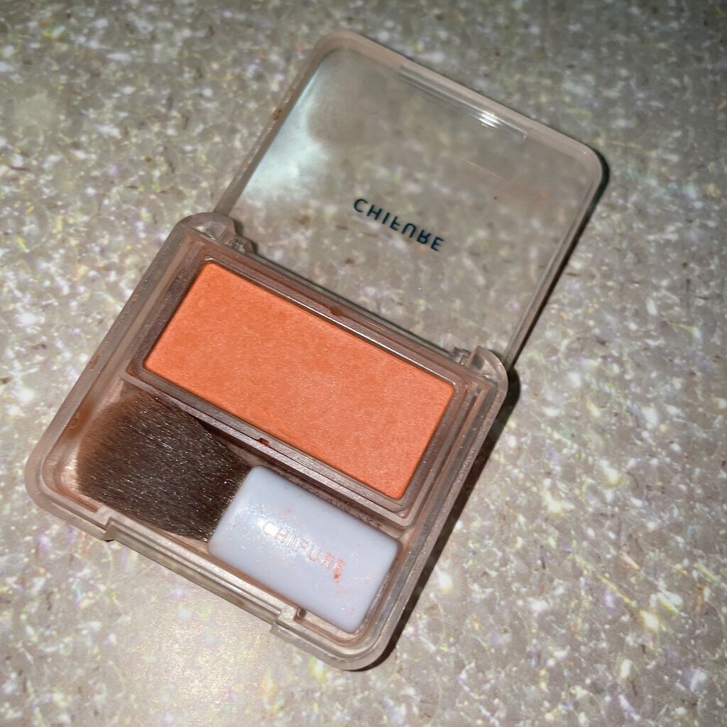 パウダー チーク/ちふれ/パウダーチークを使ったクチコミ(1枚目)