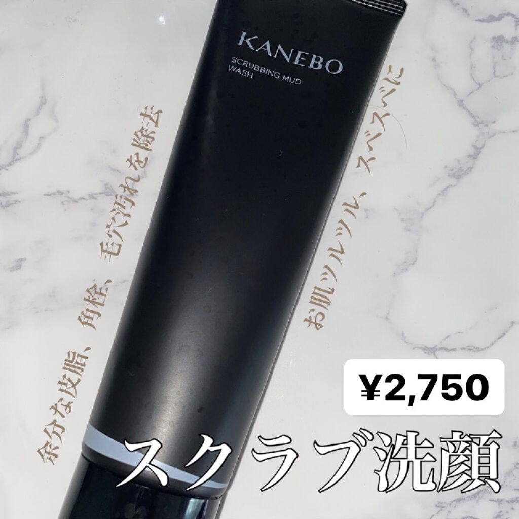 スクラビング　マッド　ウォッシュ/KANEBO/洗顔フォームを使ったクチコミ（1枚目）