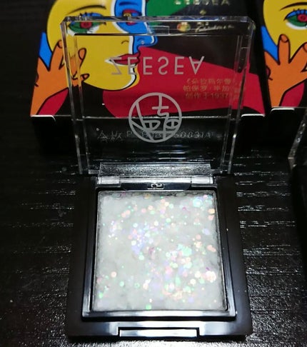 ZEESEA ×PICASSO COLOR EYE SHADOW 単色/ZEESEA/単色アイシャドウを使ったクチコミ(3枚目)