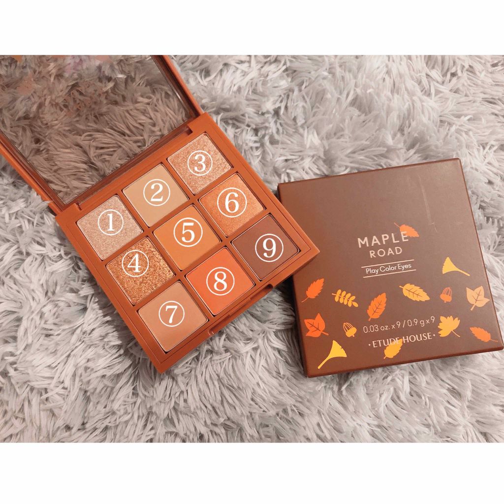 プレイカラーアイシャドウ メープルロード/ETUDE/アイシャドウパレットを使ったクチコミ(2枚目)