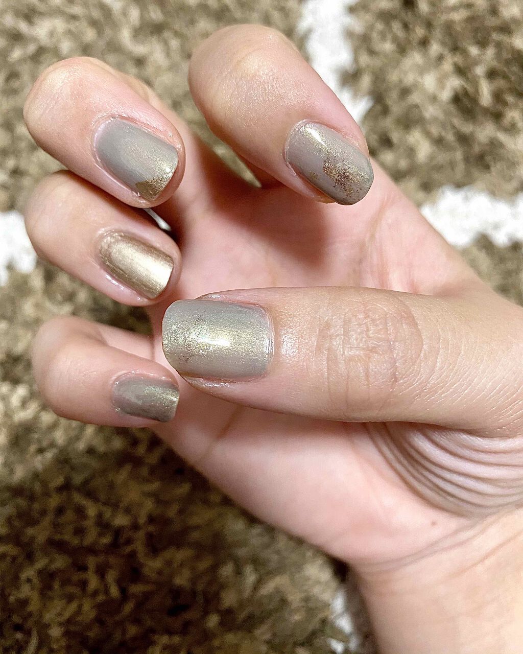 オパールルックコート/デュカート/オールインワンネイルを使ったクチコミ（1枚目）