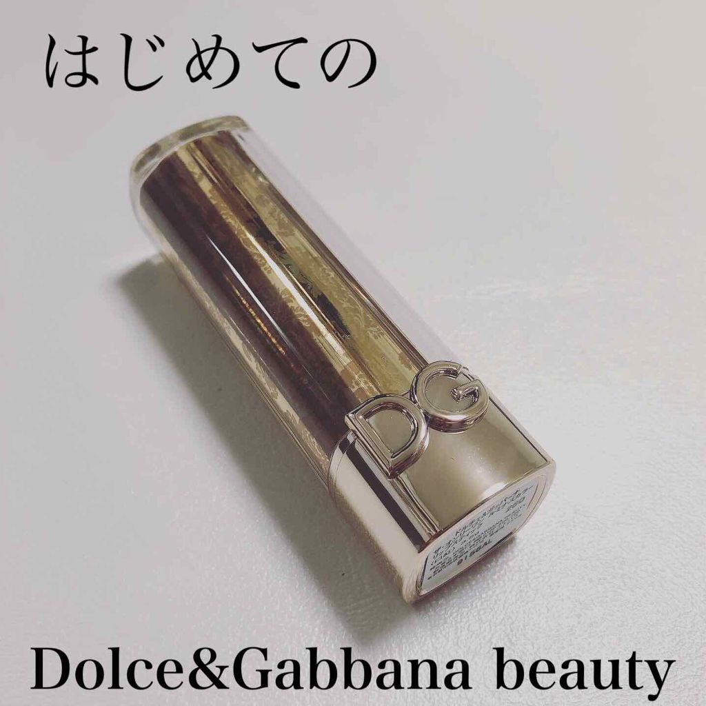 ザ・オンリーワン ルミナスカラー リップスティック/DOLCE&GABBANA BEAUTY/口紅を使ったクチコミ（1枚目）