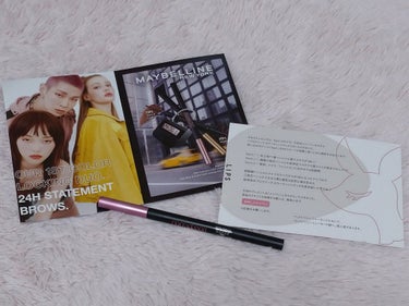 LIPSを通してMAYBELLINE NEW YORKブロウインク カラーティントデュオを頂きました！
ありがとうございます！
結論！！！え？めっちゃ良い！！

なんと言っても眉ペンシルと眉マスカラが1