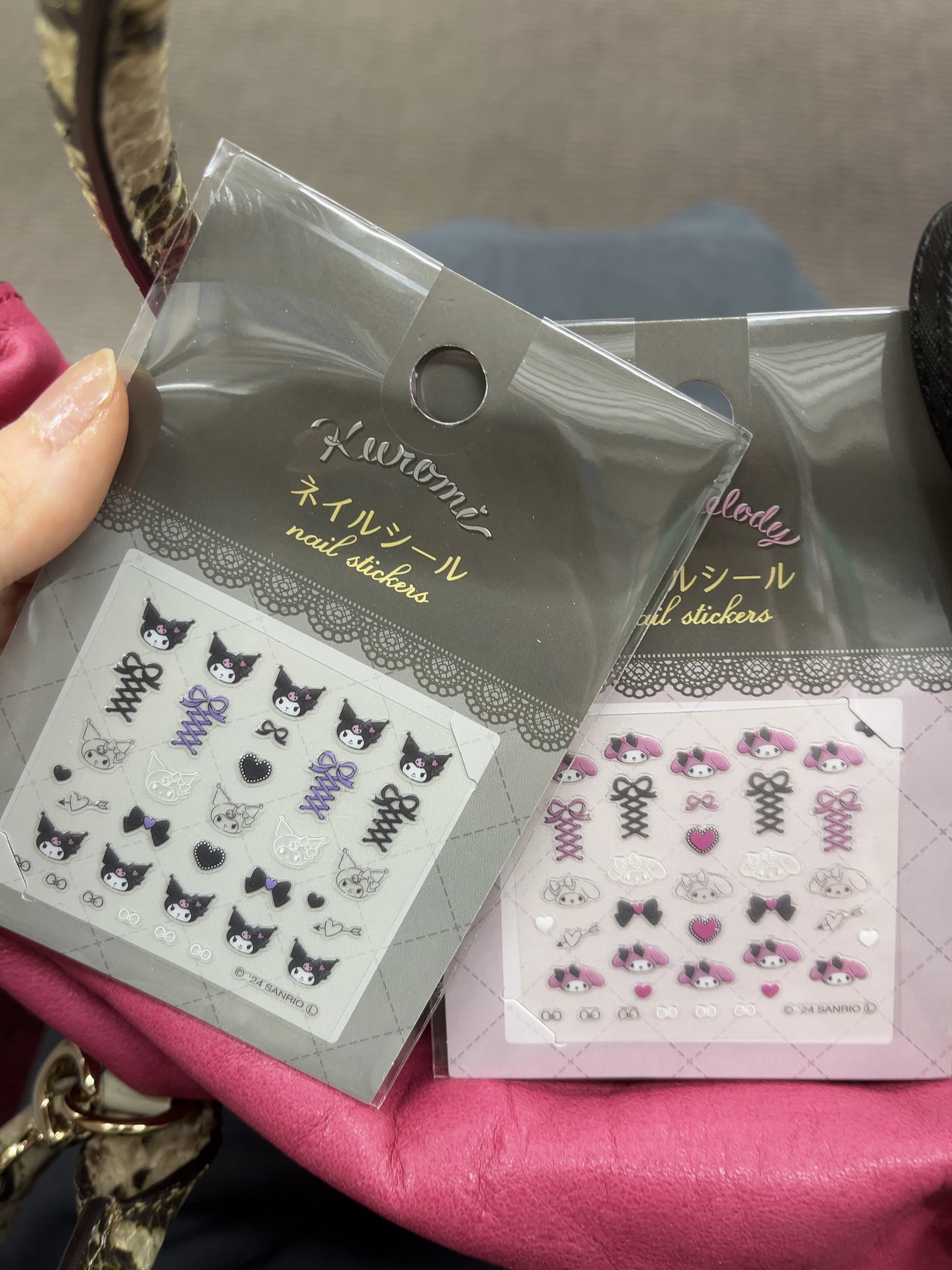 ネイルシール/セリア/ネイルシールを使ったクチコミ（2枚目）