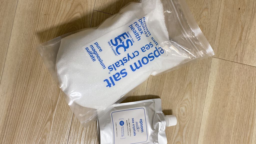 シークリスタルス エプソムソルト オリジナル/sea crystals/無機塩系入浴剤を使ったクチコミ(1枚目)