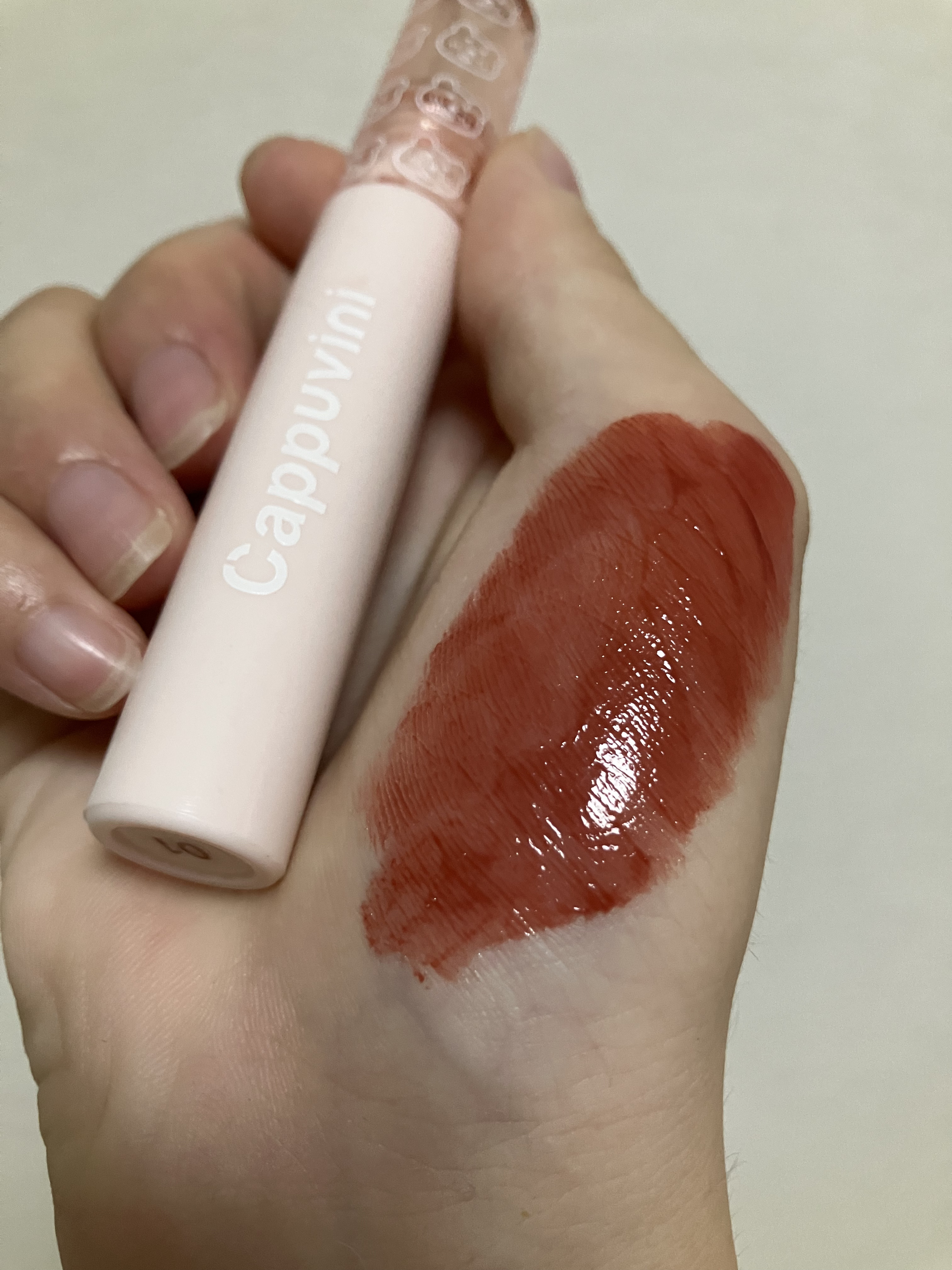 新発泡リップグレーズ/CAPPUVINI/リップグロスを使ったクチコミ（2枚目）