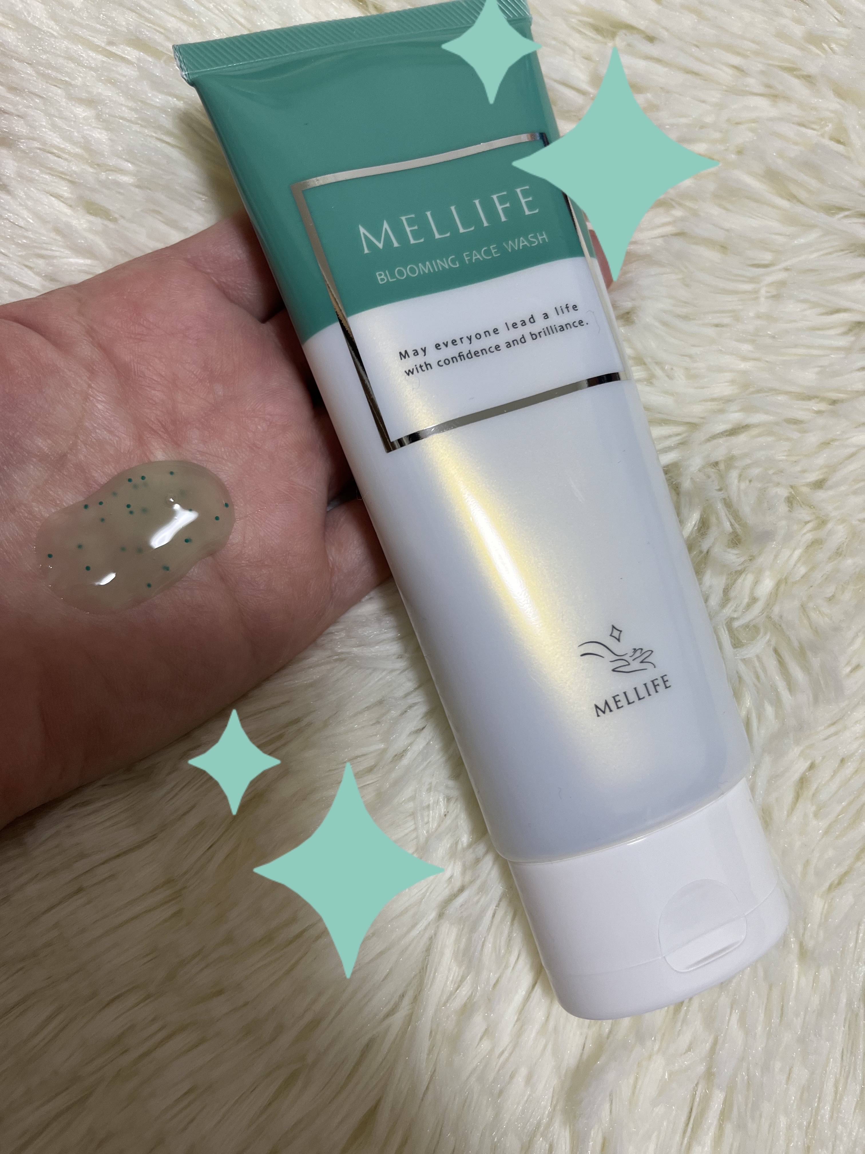ブルーミングフェイスウォッシュ/MELLIFE/その他洗顔料を使ったクチコミ（2枚目）