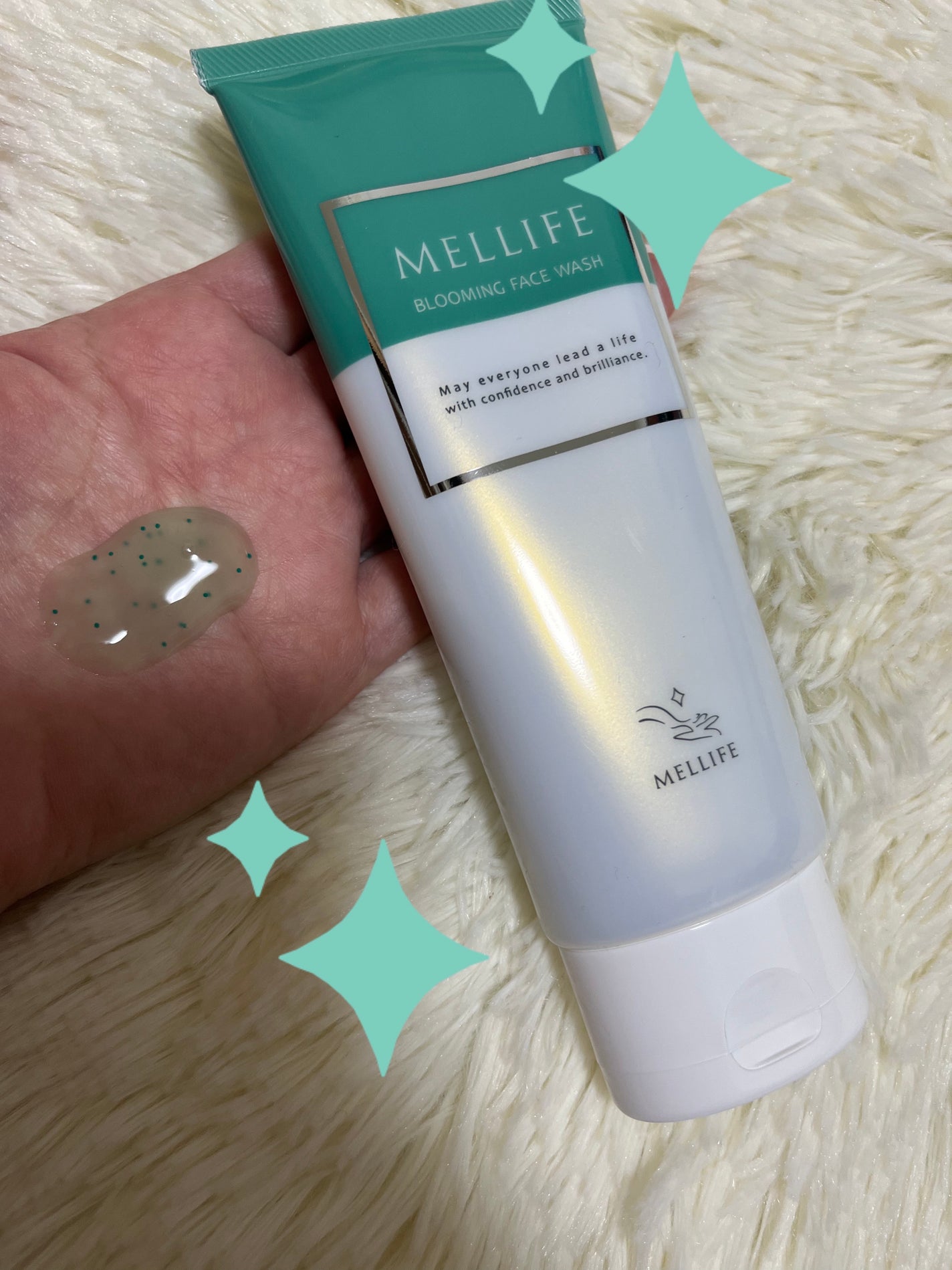 ブルーミングフェイスウォッシュ/MELLIFE/その他洗顔料を使ったクチコミ(2枚目)