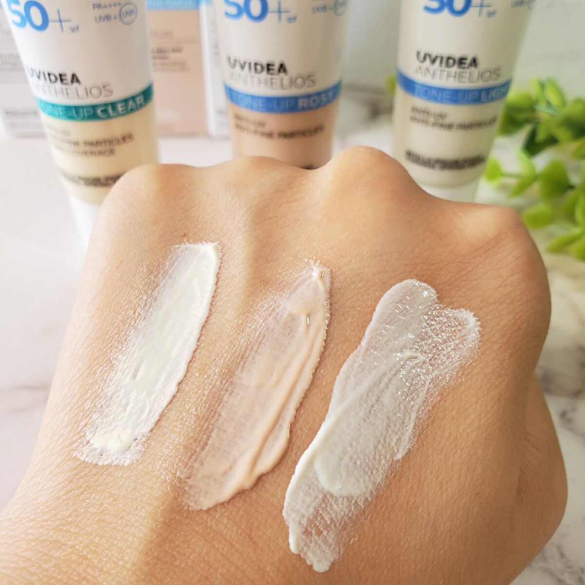 UVイデア XL プロテクショントーンアップ/ラ ロッシュ ポゼ/日焼け止めクリームを使ったクチコミ（3枚目）
