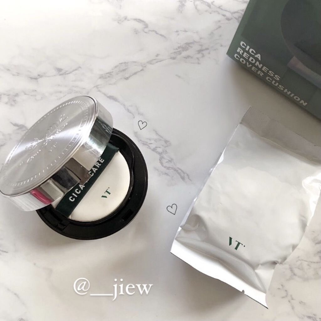 CICAレッドネスカバークッション/VT/クッションファンデーションを使ったクチコミ（1枚目）