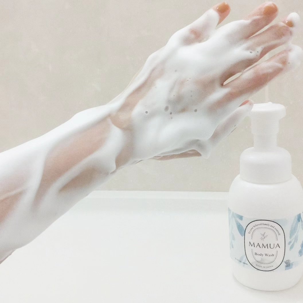 泡ボディウォッシュ/MAMUA/ボディソープを使ったクチコミ（3枚目）