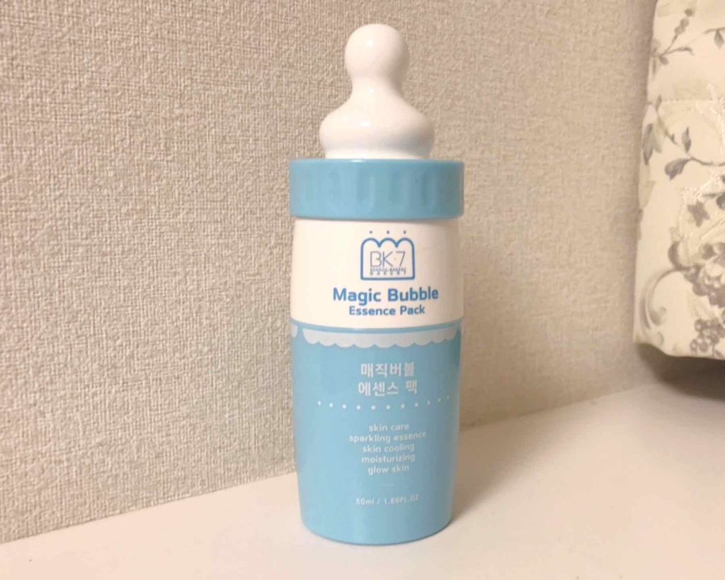 マジックバブルエッセンスパック(ブルー)/BAKER7/洗い流すパック・マスクを使ったクチコミ(1枚目)